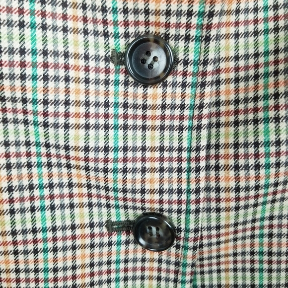 Talbots Multicolor Plaid Blazer - Picture 7 of 13